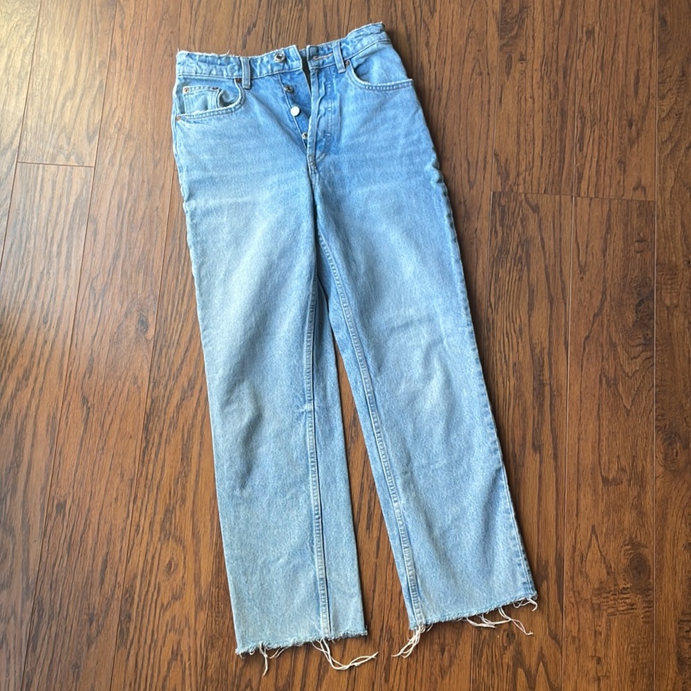 Zara light wash jeans